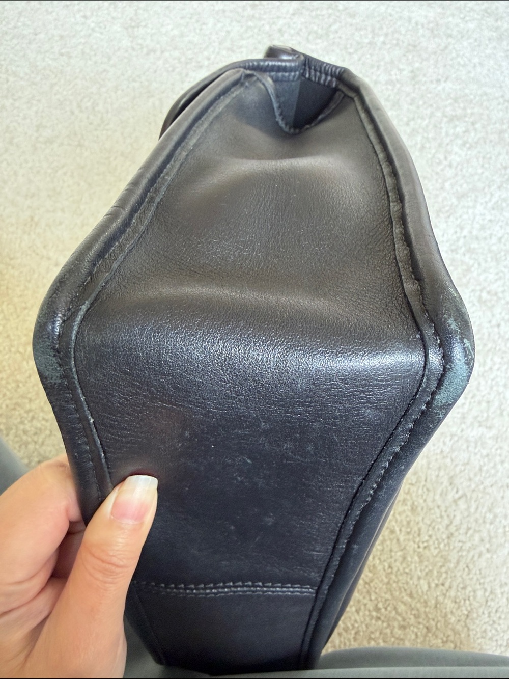 Vintage coach Willis bag black no hang tag - Picture 7 of 10